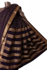 Pure Double Checks Zari Mysore Crepe Silk Saree